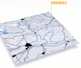 3d view of Nová Ves