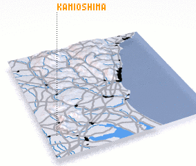 3d view of Kamiōshima