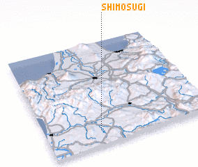 3d view of Shimo-sugi