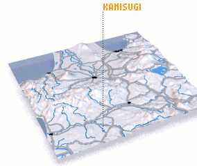 3d view of Kami-sugi