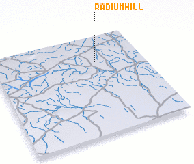 3d view of Radium Hill