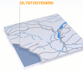 3d view of Gilyatskiye Uandi