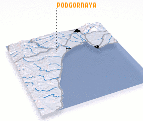 3d view of Podgornaya