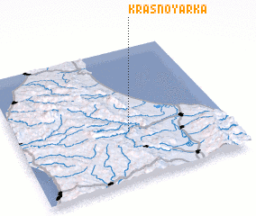 3d view of Krasnoyarka