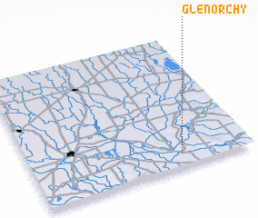 3d view of Glenorchy