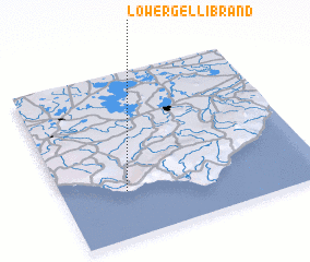 3d view of Lower Gellibrand