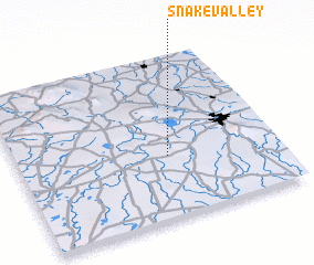 3d view of Snake Valley