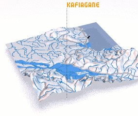 3d view of Kafiagane