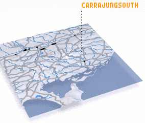 3d view of Carrajung South