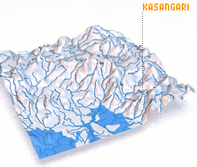 3d view of Kasangari