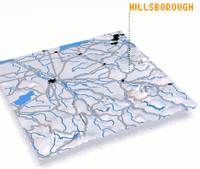 3d view of Hillsborough