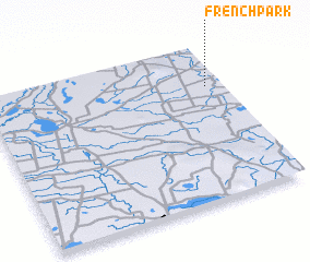 3d view of French Park