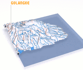 3d view of Golangke