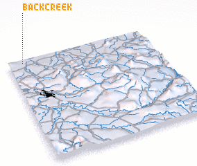 3d view of Back Creek