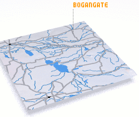 3d view of Bogan Gate