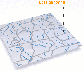 3d view of Wallan Creek