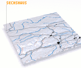 3d view of Sechshaus