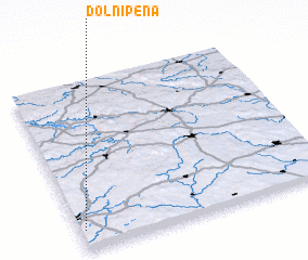 3d view of Dolní Pěna