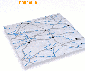 3d view of Bohdalín