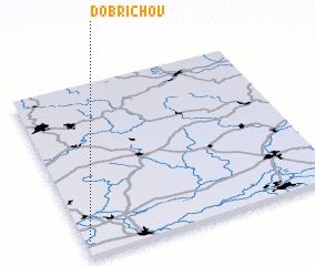 3d view of Dobřichov