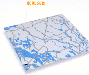 3d view of Kousséri