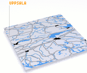 3d view of Uppsala