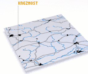 3d view of Kněžmost