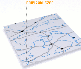 3d view of Nowy Raduszec