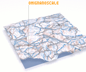 3d view of Omignano Scale