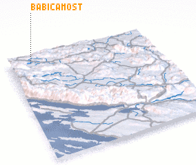 3d view of Babića Most