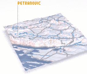 3d view of (( Petranović ))