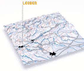 3d view of Leoben