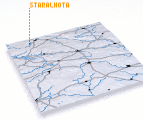 3d view of Stará Lhota