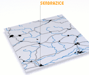 3d view of Sendražice