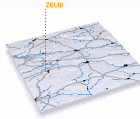 3d view of Želiv