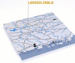 3d view of Långgölsmåla