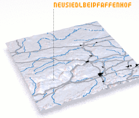 3d view of Neusiedl bei Pfaffenhof