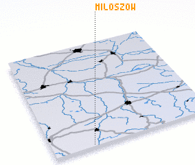 3d view of Miłoszów