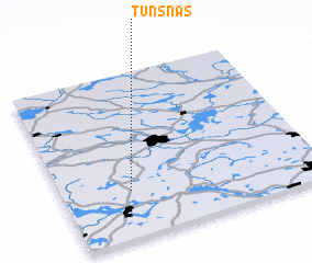 3d view of Tunsnäs