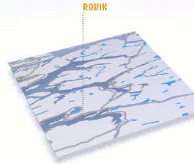 3d view of Røvik