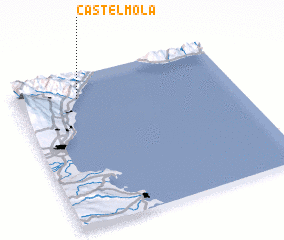 3d view of Castel Mola