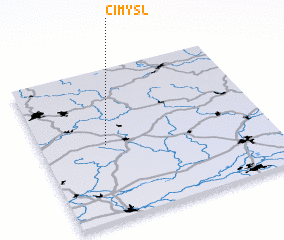 3d view of Čímyšl