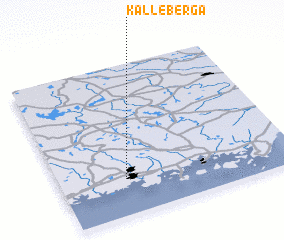 3d view of Kalleberga