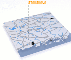 3d view of Stamsmåla