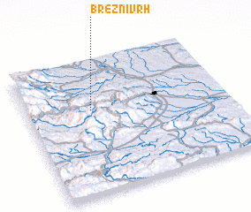 3d view of Brezni Vrh