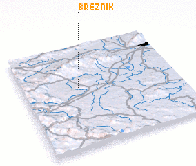 3d view of Breznik