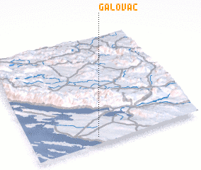 3d view of Galovac