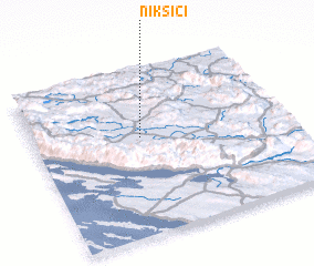 3d view of Nikšići