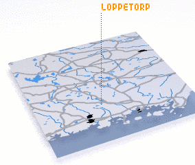 3d view of Loppetorp
