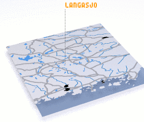 3d view of Långasjö